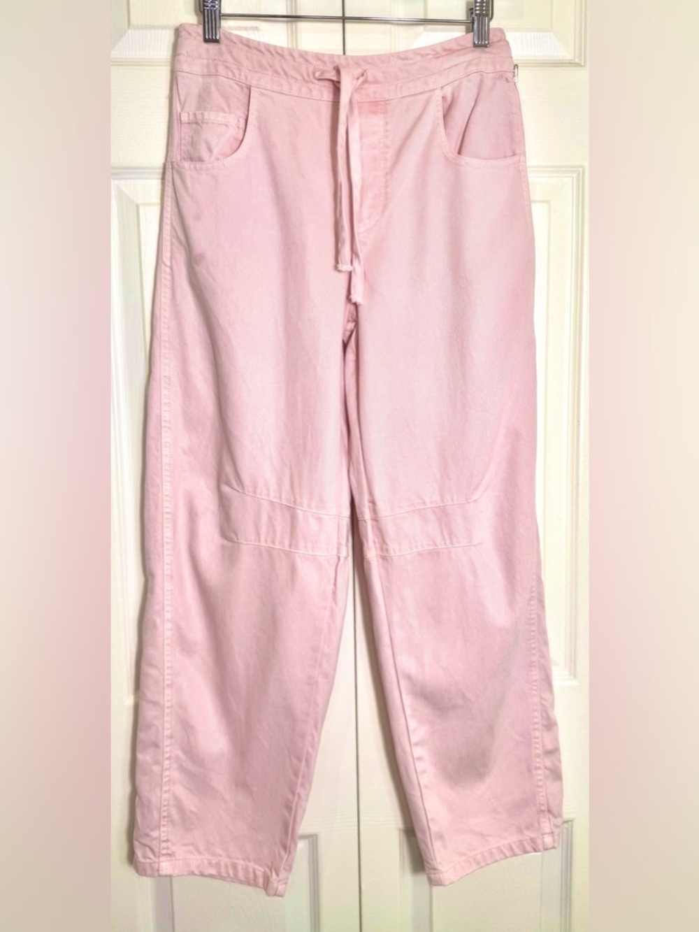 Young Fabulous & Broke Pink Barrel Pants Drawstring S NWT
